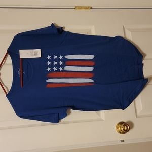 USA flag shirt, MED, NWT